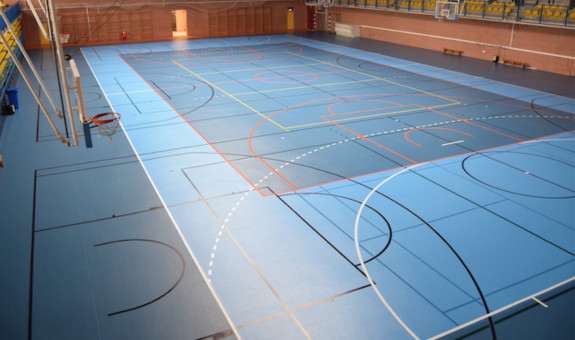 Salida de campo: Pabellón deportivo de la UAL (Sesión de Psicomotricidad)